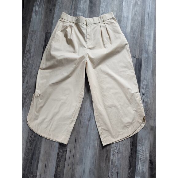 Anthropologie Mare Mare Curved-Hem Chino Pants - New XL - Picture 8 of 9